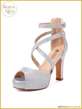 Platform Strappy Chunky High Heel Peep Toe Sandals